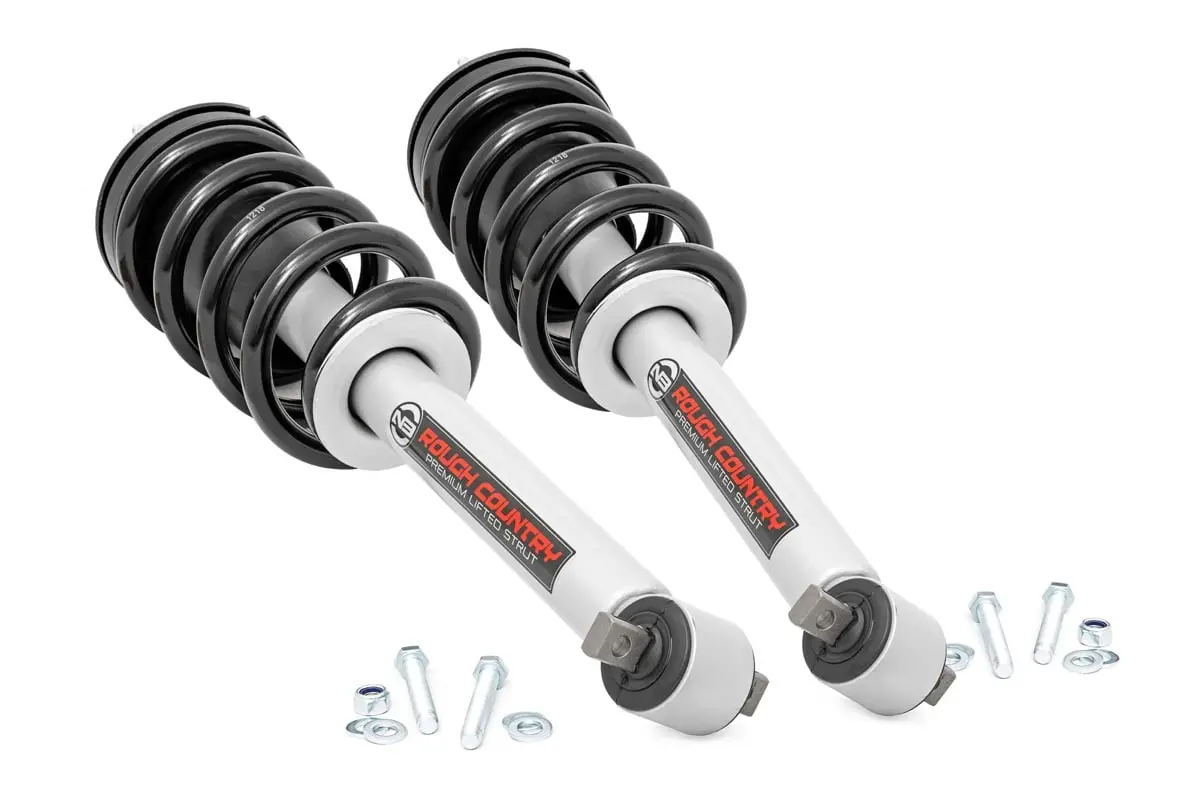 Loaded Strut Pair V1 | 7 Inch | Chevrolet Silverado/Gmc Sierra 1500 | 2014-2018 | Rough Country | 501060 1