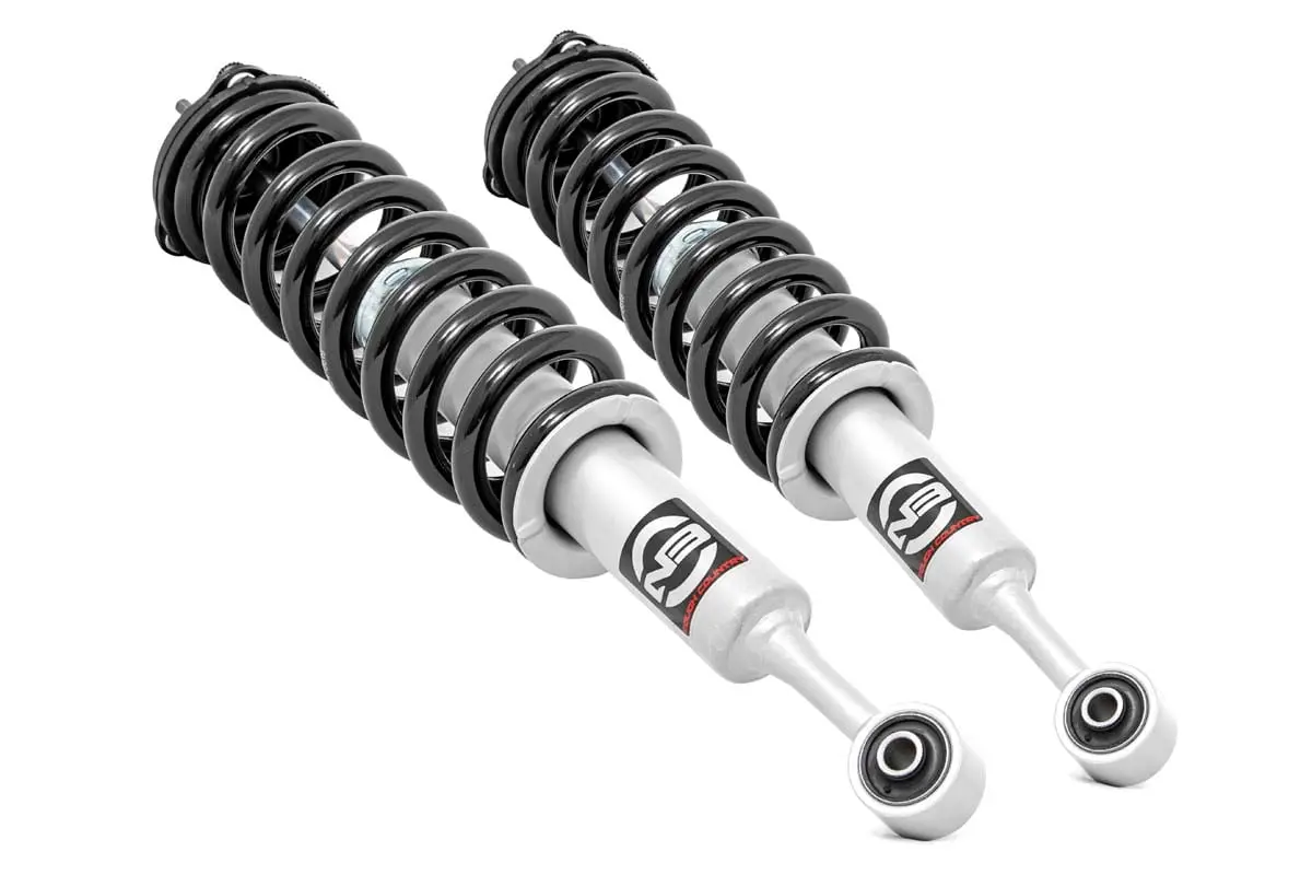 2 Inch Leveling Kit | Loaded Strut | Toyota 4Runner /Tacoma | 2003-2009 | Rough Country | 501075 1