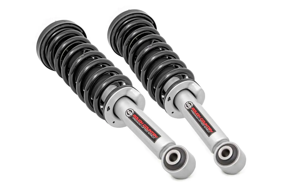 Loaded Strut Pair | 6 Inch | Nissan Frontier 4Wd | 2005-2022 | Rough Country | 501058 1