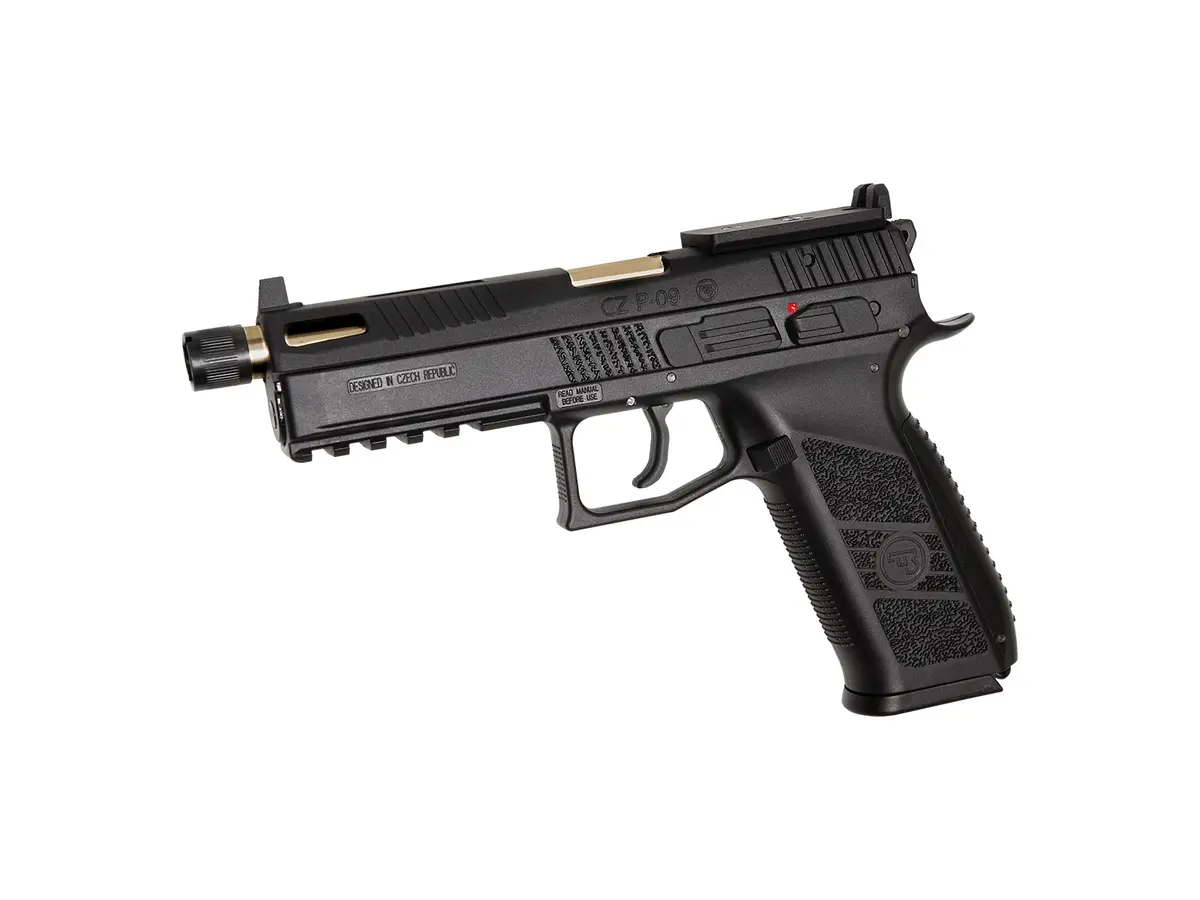 Asg/Kjw Cz 75 P-09 Optic Ready Gbb Pistol 1