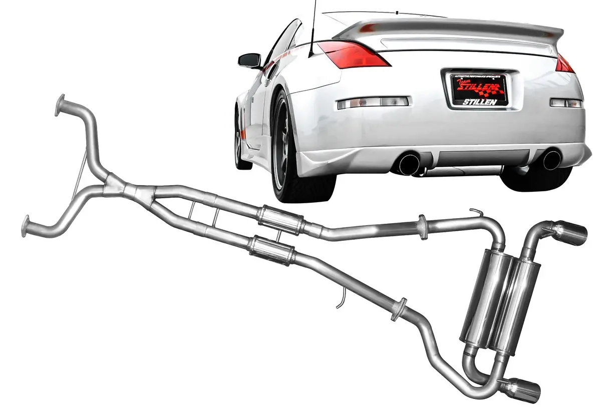 2003-2009 Nissan 350Z [Z33] - Stillen Stainless Steel Exhaust Systems - 504350D 1