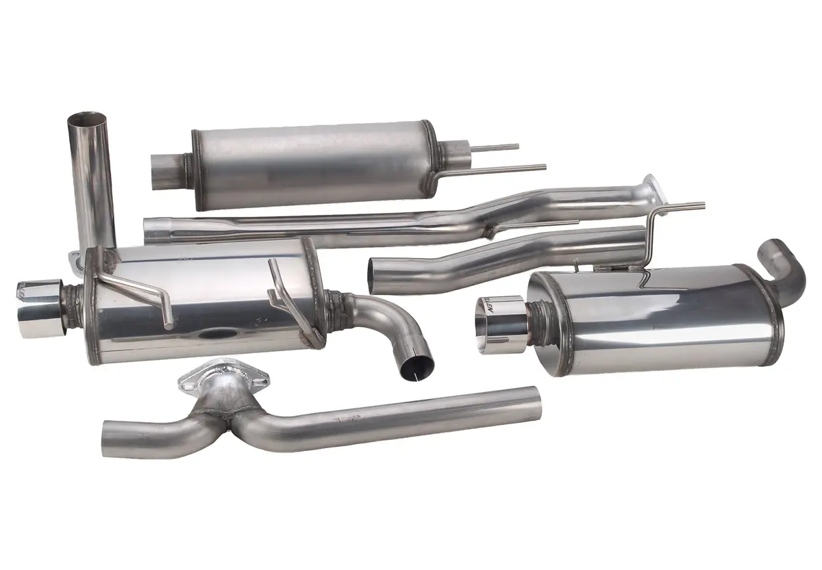 2008-2013 Nissan Altima 2.5 Coupe - Stillen Stainless Steel Cat-Back Exhaust System - 508276 2