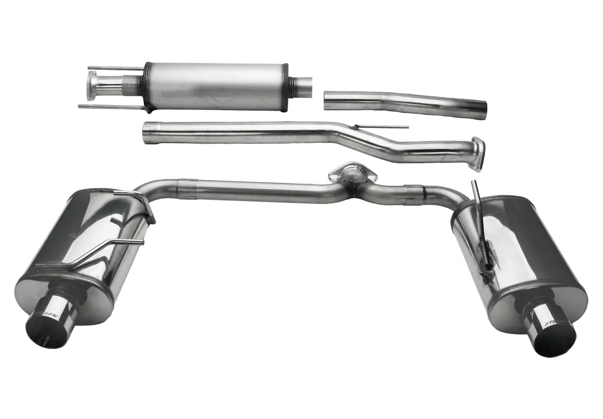 2008-2013 Nissan Altima 3.5L Coupe - Stillen Stainless Steel Cat-Back Exhaust System - 508295 1