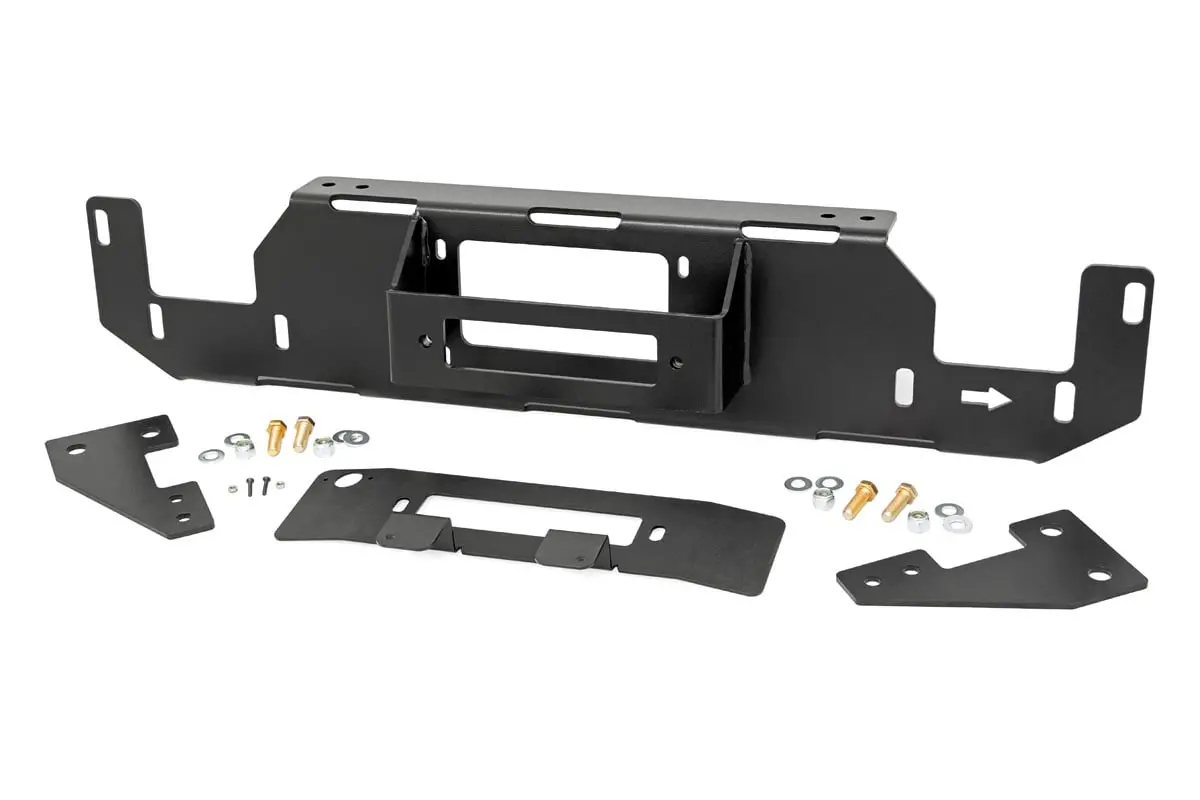 Hidden Winch Mount | Ford F-150 2Wd/4Wd | 2015-2020 | Rough Country | 51007 1