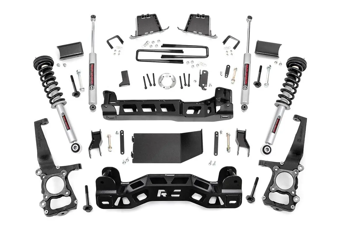 6 Inch Lift Kit | N3 Struts | Ford F-150 4Wd | 2011-2013 | Rough Country | 57532 1