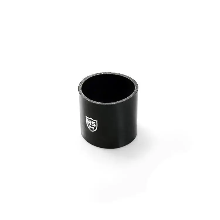 H&S Motorsports 3" Straight Silicone Coupler (Black 5-Ply) 1