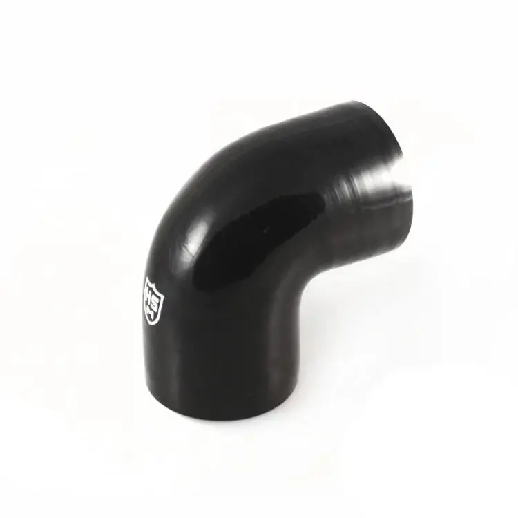 H&S Motorsports 3”X 3” Silicone 90° Elbow Hose (Black 5 Ply) 1