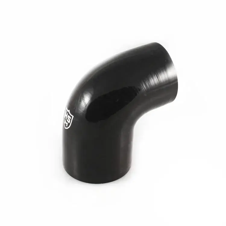 H&S Motorsports 3”X 2.5” Silicone 90° Elbow Hose (Black 5 Ply) 1