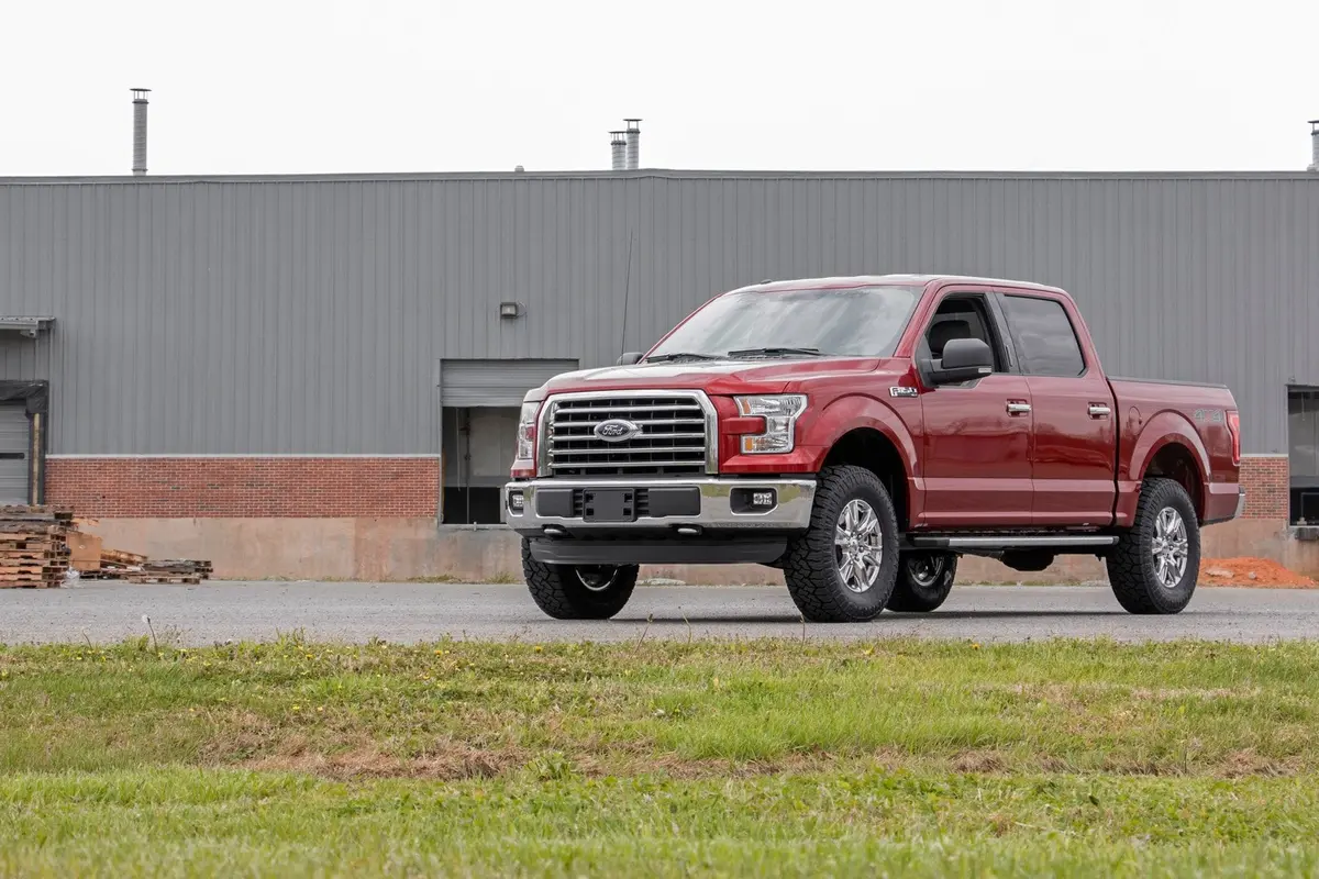 2 Inch Lift Kit | Alum Spacer | Ford F-150 2Wd/4Wd | 2014-2020 | Rough Country | 56930 2