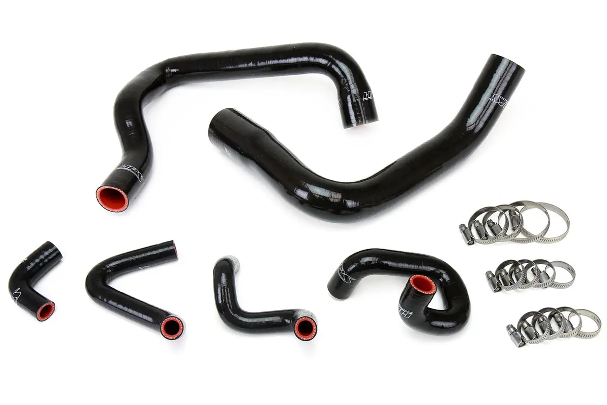 Hps 57-1010-Blk Ford 1986-1993 Mustang Gt / Cobra-Radiator + Heater Hose 1