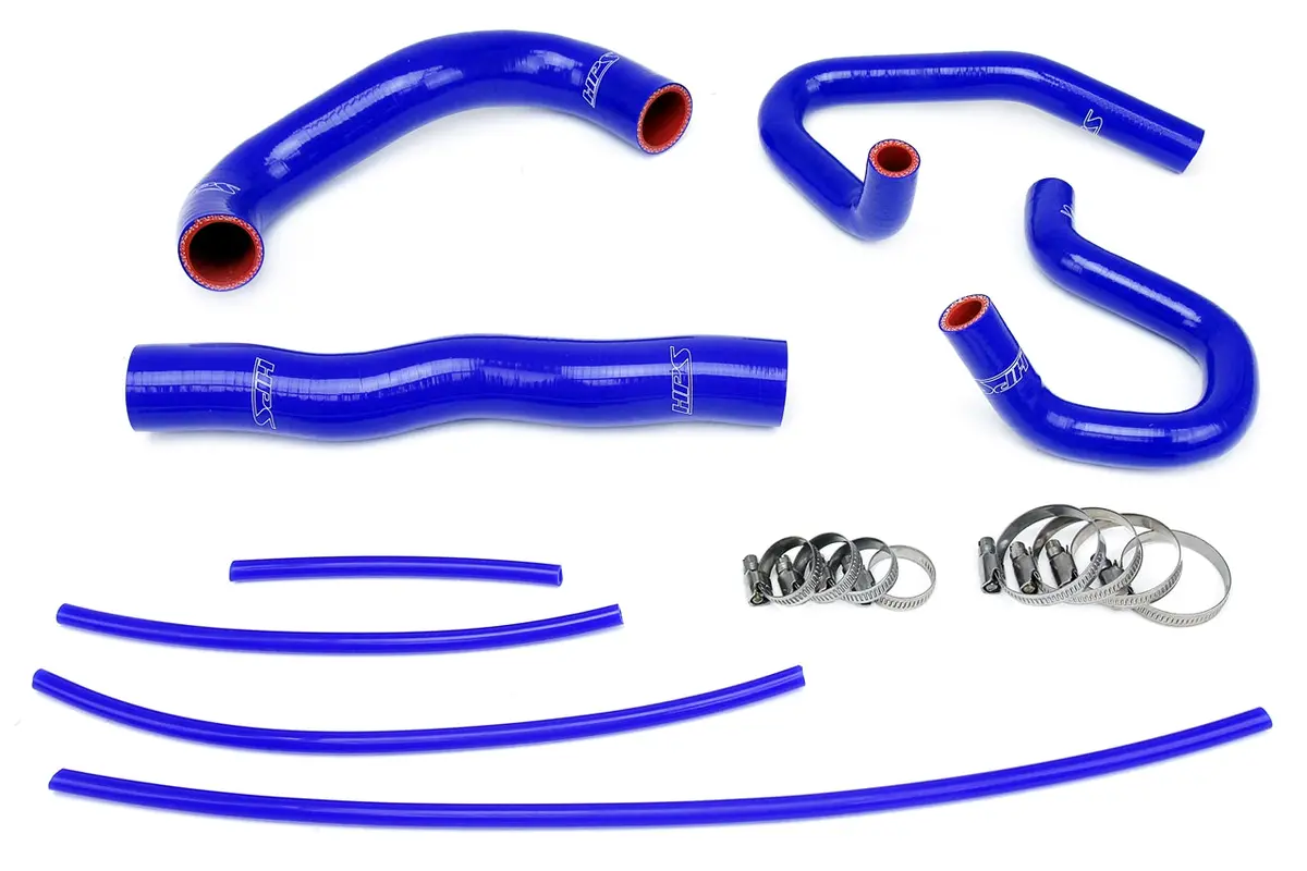 Hps 57-1324-Blue Hyundai 2013-2014 Genesis Coupe 2.0T Turbo 4Cyl Left Hand Drive-Radiator + Heater Hose 1