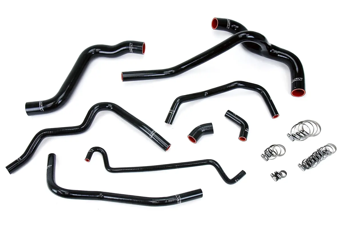 Hps 57-1400-Blk Ford 2005-2010 Mustang 4.0L V6-Radiator + Heater Hose 1