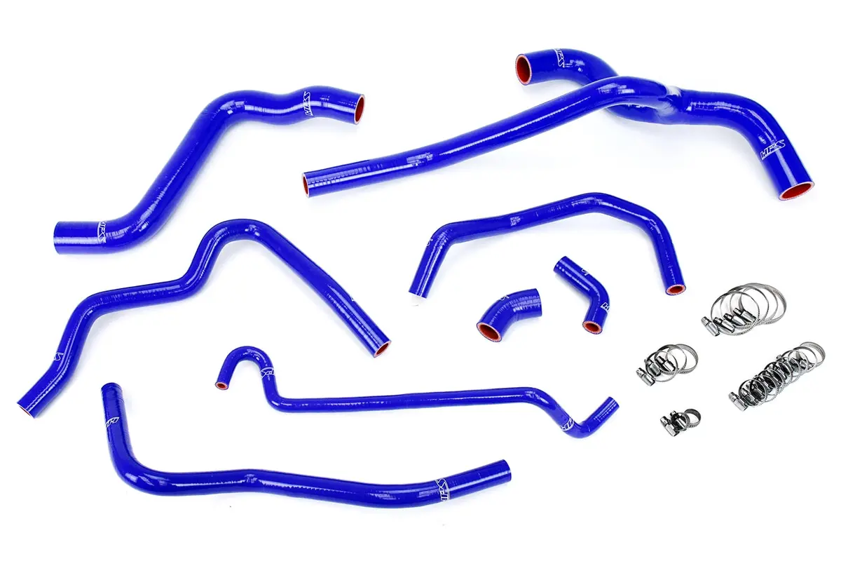 Hps 57-1400-Blue Ford 2005-2010 Mustang 4.0L V6-Radiator + Heater Hose 1