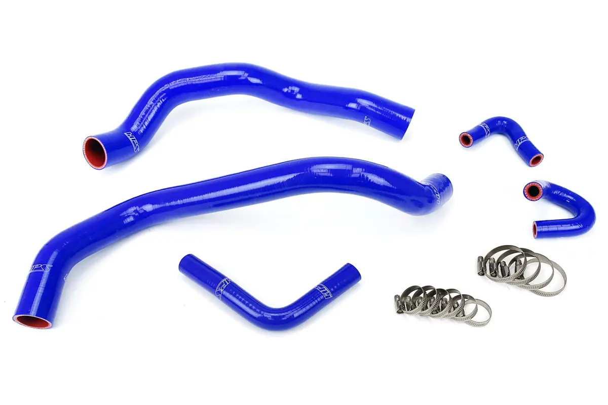 Hps 57-1401-Blue Ford 2001-2004 Mustang 3.8L 3.9L V6-Radiator + Heater Hose 1