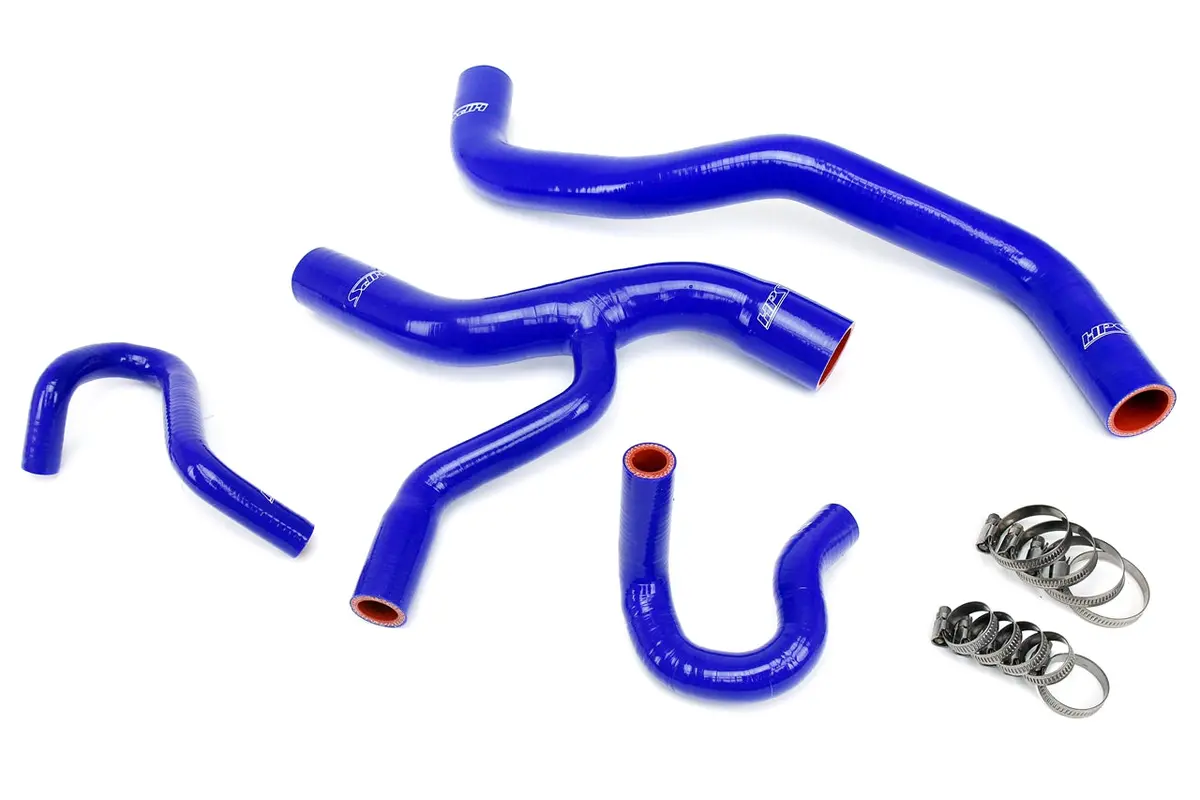 Hps 57-1416-Blue Ford 1996-2001 Mustang Gt 4.6L V8-Radiator + Heater Hose 1
