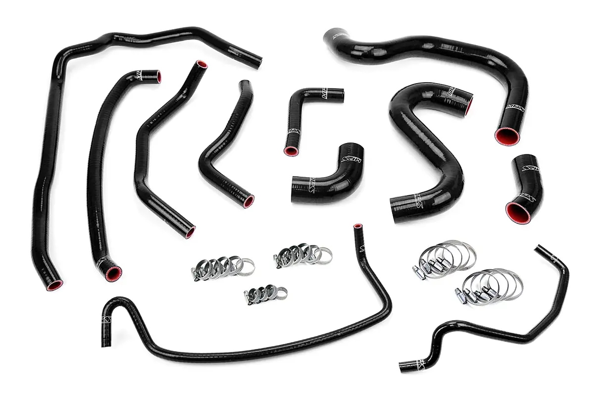 Hps 57-1502-Blk Ford 2015-2016 Mustang Gt 5.0L V8-Radiator + Heater Hose 1