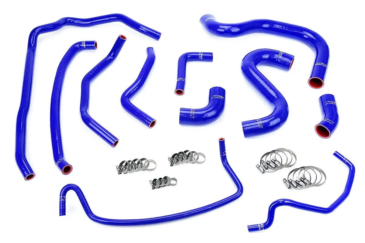 Hps 57-1502-Blue Ford 2015-2016 Mustang Gt 5.0L V8-Radiator + Heater Hose 1