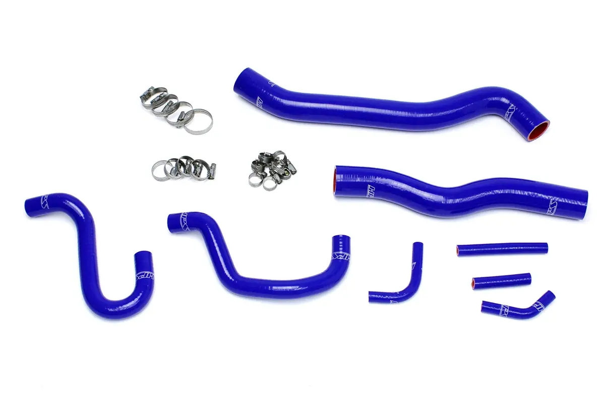 Hps 57-1518-Blue Hyundai 2012-2016 Genesis Coupe 3.8L V6 Left Hand Drive-Radiator + Heater Hose 1