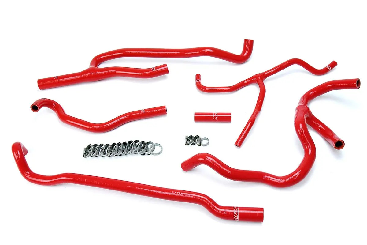 Hps 57-1660-Red Chevy 2016-2017 Camaro Ss Coupe 6.2L V8-Heater Hose 1