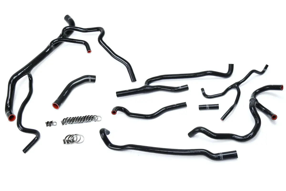 Hps 57-1707-Blk Chevy 2016-2017 Camaro Ss Coupe 6.2L V8-Radiator + Heater Hose 1
