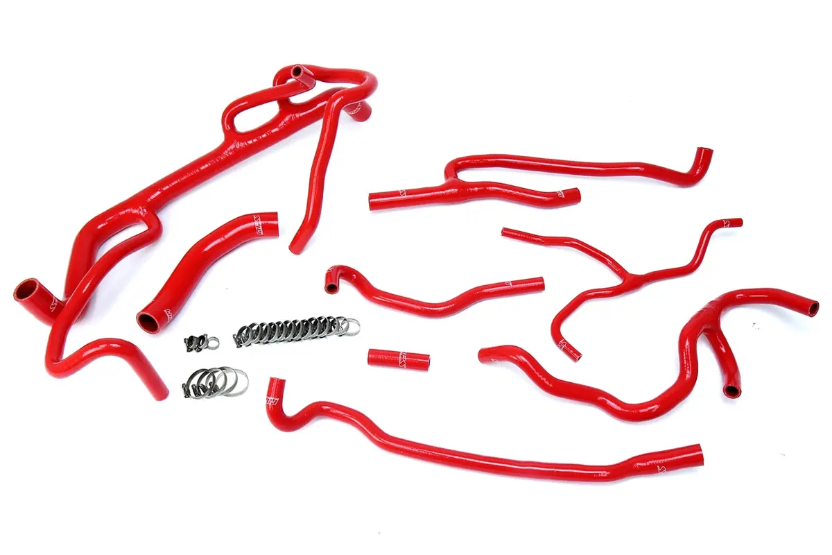 Hps 57-1707-Red Chevy 2016-2017 Camaro Ss Coupe 6.2L V8-Radiator + Heater Hose 1