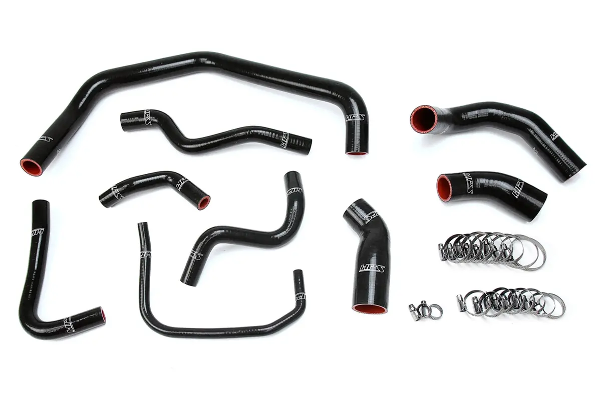 Hps 57-1728-Blk Ford 2003-2004 Mustang Svt Cobra 4.6L V8 Supercharged-Radiator Hose 1