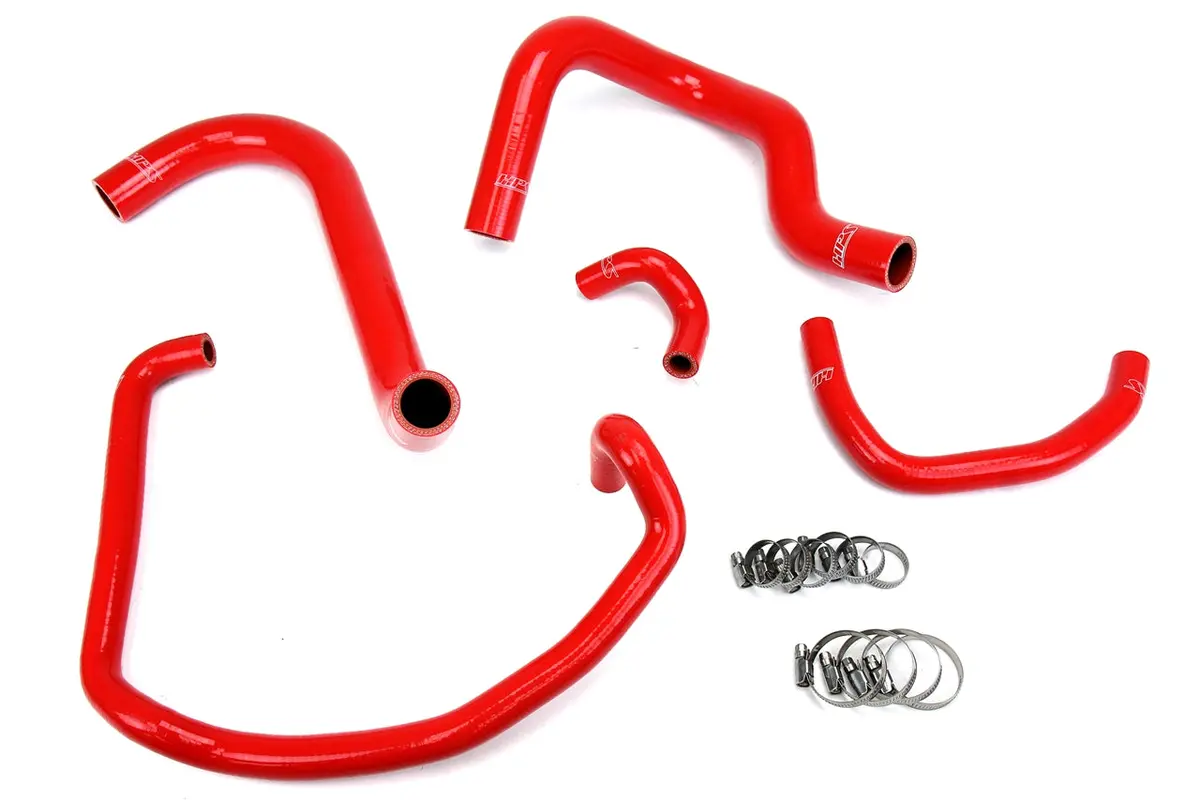 Hps 57-1746-Red Toyota 1995-2004 Tacoma 2.4L 4Cyl-Radiator + Heater Hose 1