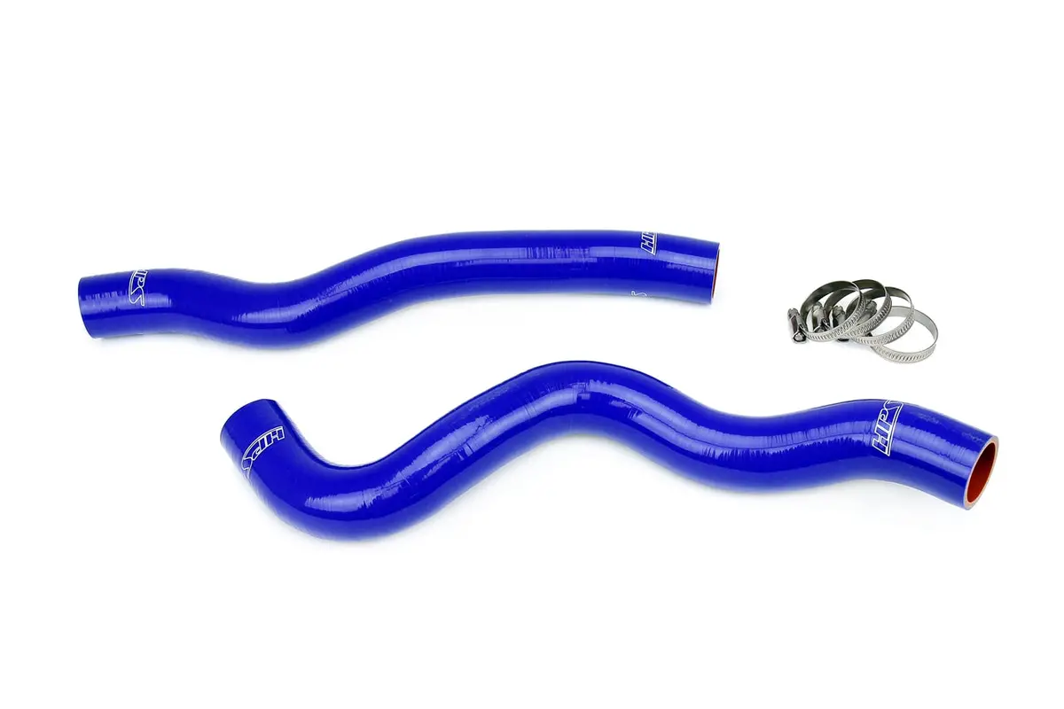 Hps 57-1964-Blue-1 Kia 2018-2022 Stinger 3.3L V6 Twin Turbo-Radiator Hose 1