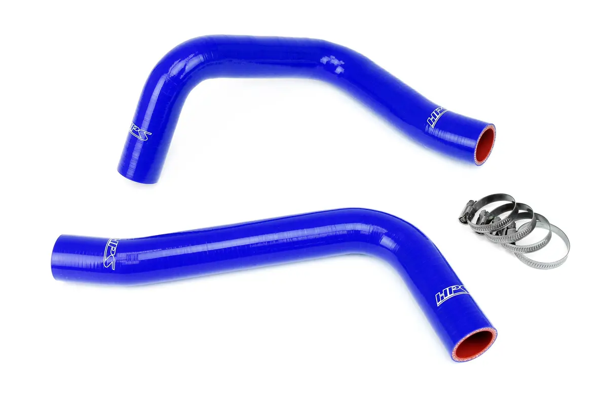 Hps 57-2056-Blue Toyota 2005-2015 Tacoma 4.0L V6 Supercharged-Radiator Hose 1