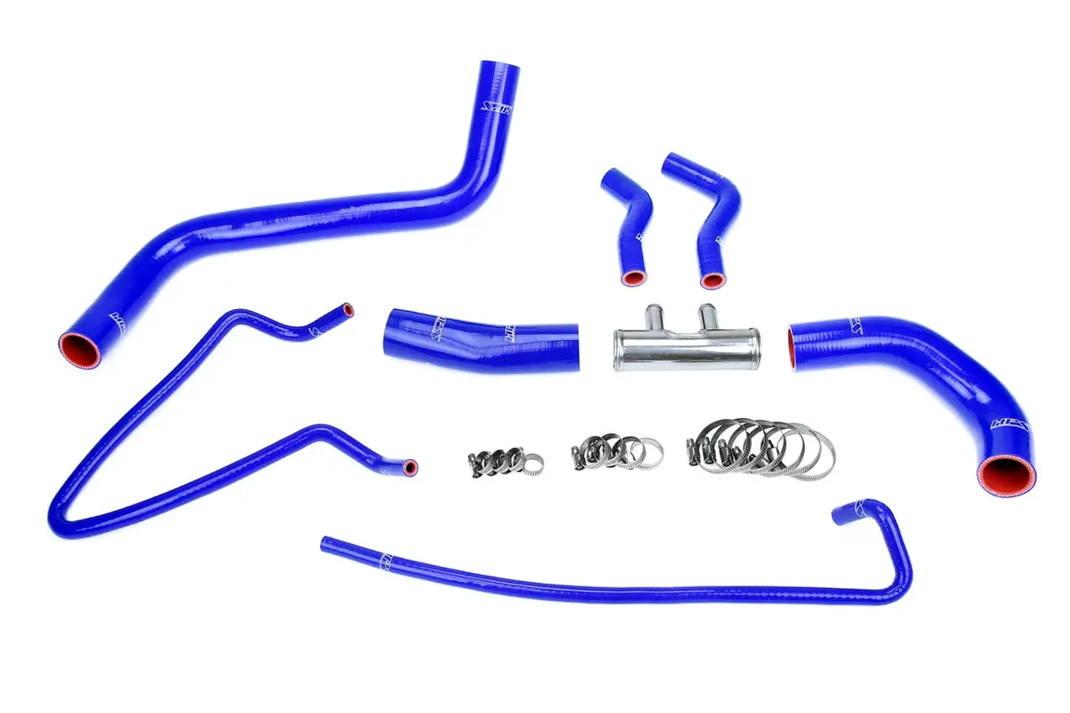 Hps 57-2064-Blue-1 Ford 2011-2014 F150 3.5L V6 Twin Turbo Ecoboost-Radiator Hose 1