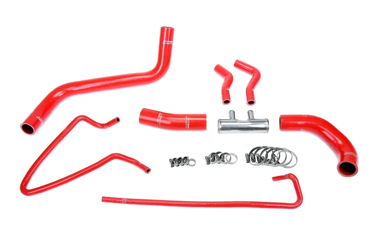Hps 57-2064-Red-2 Ford 2011-2014 F150 3.7L V6-Radiator Hose 1
