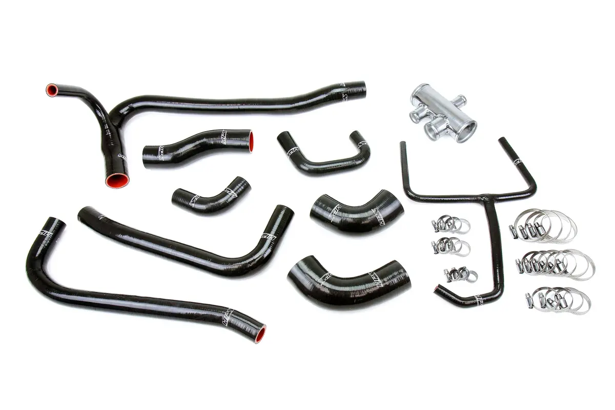Hps 57-2069-Blk Ford 2007-2014 Mustang Gt500 5.4L 5.8L Supercharged-Radiator Hose 1