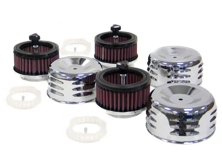 K&N Round Air Filter Assembly (60-0503) 1