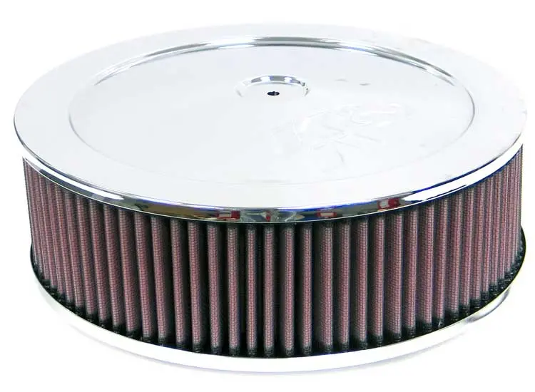 K&N Round Air Filter Assembly (60-1040) 1