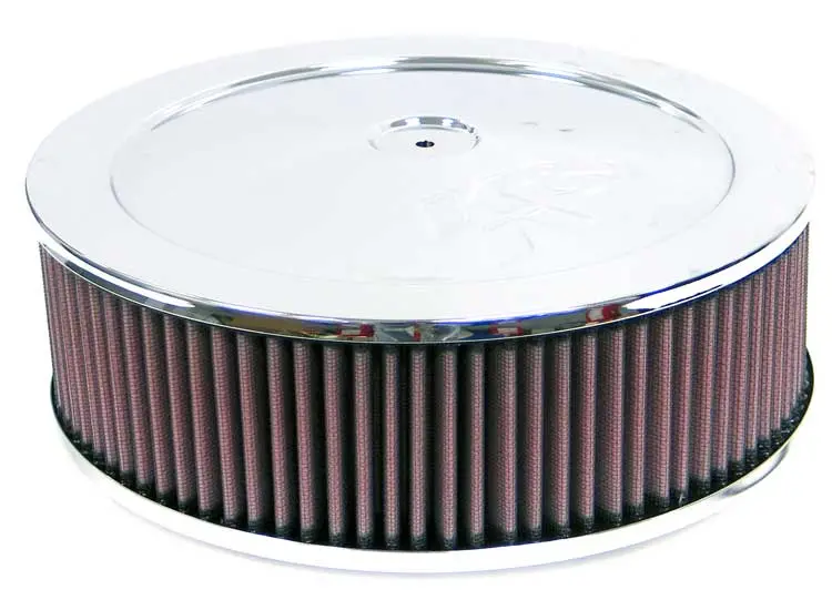 K&N Round Air Filter Assembly (60-1050) 1