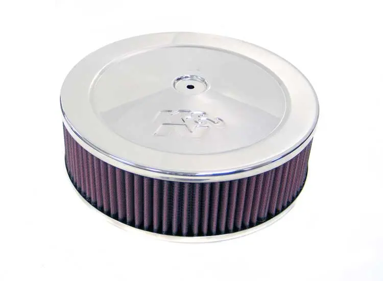 K&N Round Air Filter Assembly (60-1100) 1
