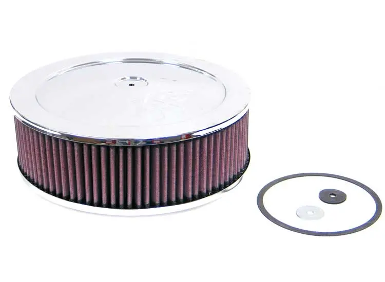 K&N Round Air Filter Assembly (60-1140) 1