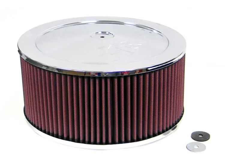 K&N Round Air Filter Assembly (60-1210) 1