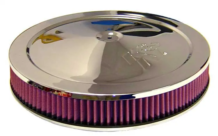 K&N Round Air Filter Assembly (60-1263) 1