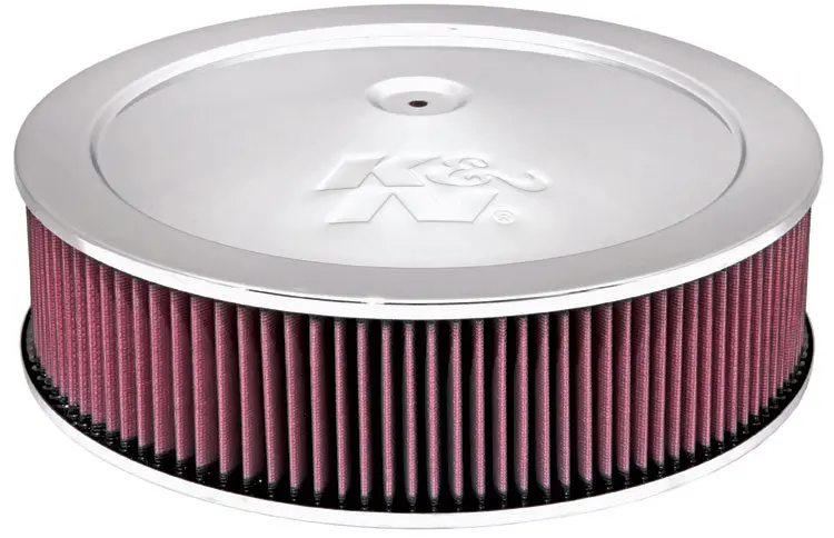 K&N Round Air Filter Assembly (60-1290) 1