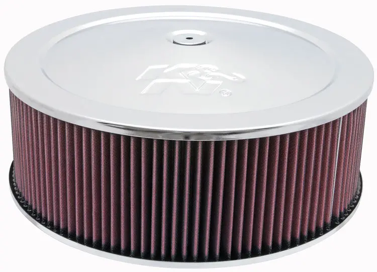 K&N Round Air Filter Assembly (60-1300) 1