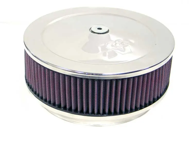 K&N Round Air Filter Assembly (60-1370) 1