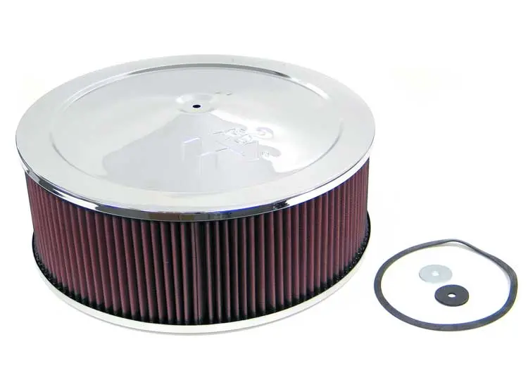K&N Round Air Filter Assembly (60-1450) 1