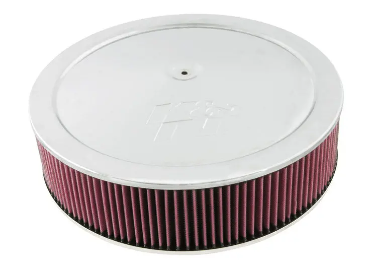 K&N Round Air Filter Assembly (60-1641) 1