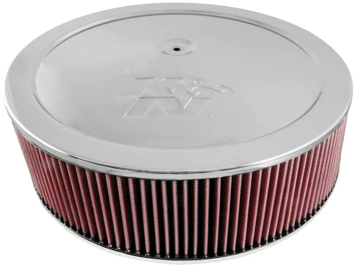 K&N Round Air Filter Assembly (60-1642) 1