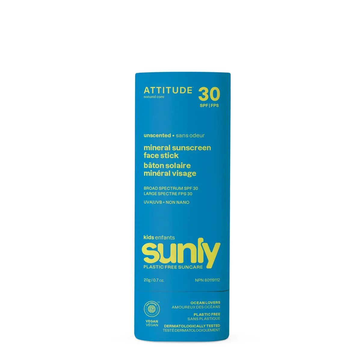Kids Sunscreen Face Stick - Spf 30 1