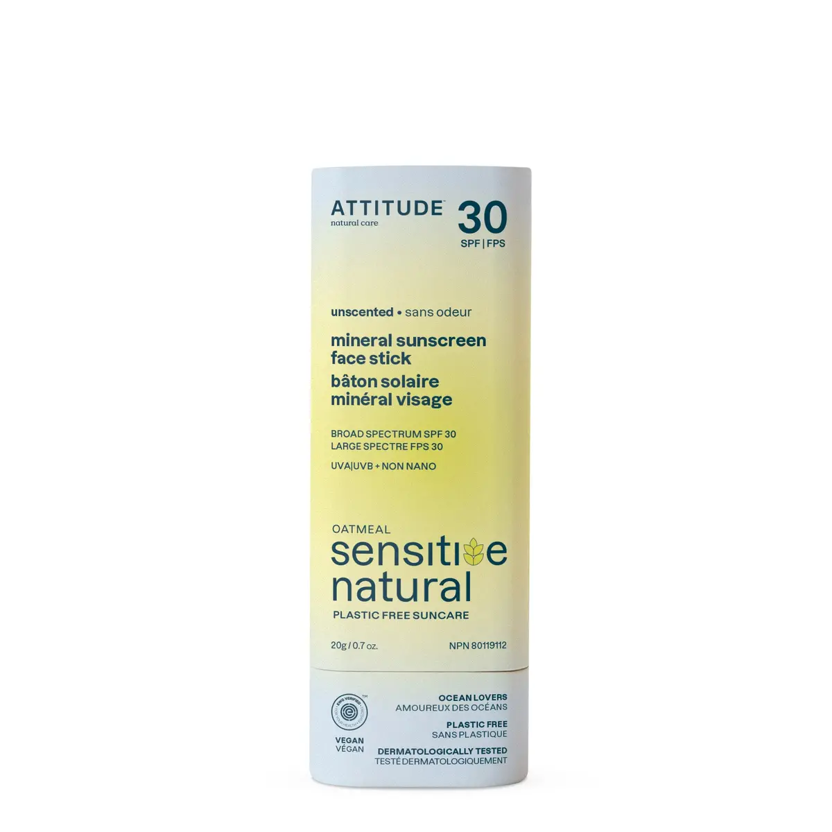 Face Sunscreen Stick - Spf 30 Sensitive Skin 1