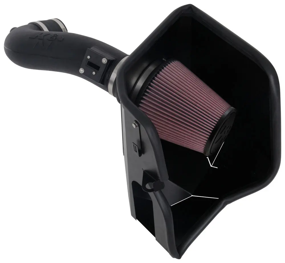 K&N Performance Air Intake System (63-3110) 1