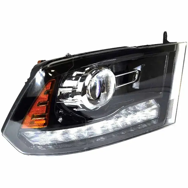 Mopar 68093220Ad Black Projector Headlight Assembly (Right) 1