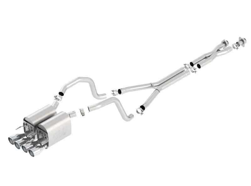 Borla 05-08 Chevrolet Corvette Coupe/Convertible 2Dr 6.2L 8Cyl At/Mt 6Spd Atak Ss Catback Exhaust 1